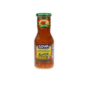 살사 소스 스프레드 Goya Pico De Gallo 정통 멕시코 가정식 청키 17.6온스, 1개