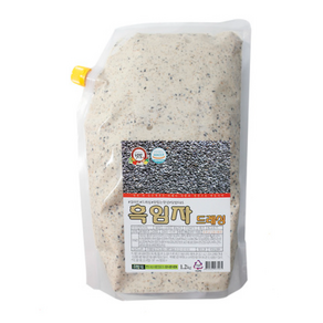 텃밭 흑임자드레싱 1.2kg 샐러드소스, 2개