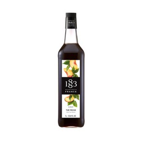 1883 복숭아 아이스티시럽 1000ml, 1개, 1L