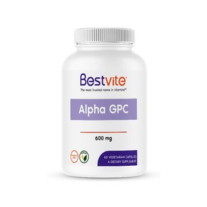 베스트바이트 콜린알포세레이트 알파 GPC 600mg 60베지캡슐, 60정, 1개