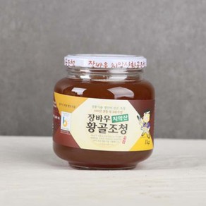 장바우치악산황골조청 1kg(유리병 포장)