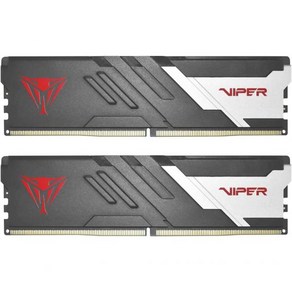 패트리엇 바이퍼 베놈 DDR5 64GB 2 x 32GB 5200MHz UDIMM 데스크탑 게이밍 메모리 KIT PVV564G520C40K, 32GB (2 x 16GB) 6000MHz, 2개