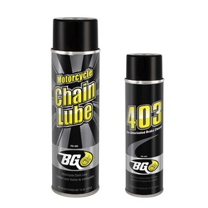 오토바이 바이크 자전거 체인루브 체인클리너(옵션확인) BG CHAIN LUBE / USA, BG체인루부+체인크리너, 1개