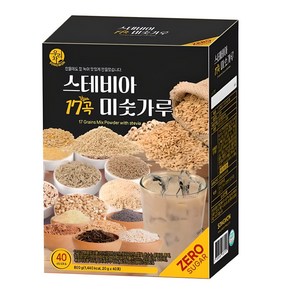 우리차 스테비아 17곡 미숫가루 40p, 1개, 800g
