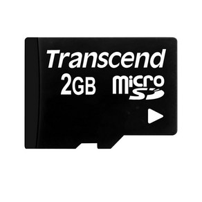 트랜센드 micoSD 2GB 마이크로SD