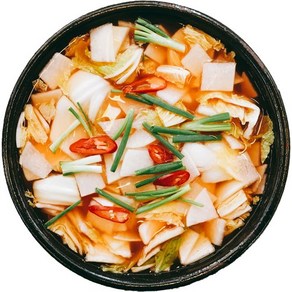 고향맛김치 맛있는 국산 전라도 배추 나박 물 김치 주문, 1kg, 1개