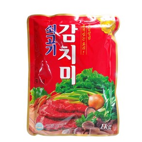 대상 쇠고기감치미 1kg, 1개