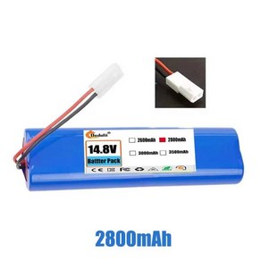 Qihoo 360 S6 로봇 진공 청소기 부품용 배터리 팩 4.4V 2800mAh, 03 2800mAh, 4) 2800mAh