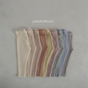 피카부 마카롱 쫄바지 9컬러 아동 주니어 [peekaboo]