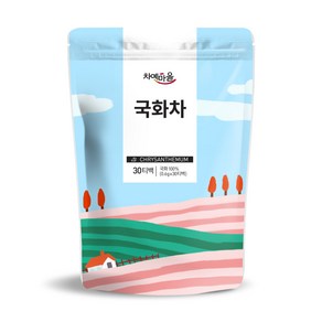 차예마을 국내산 국화차 30티백..