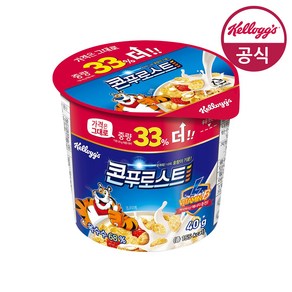 콘푸로스트 컵 시리얼, 40g, 6개