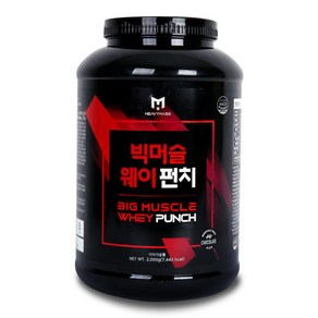 빅머슬 웨이펀치 2kg 단백질 쉐이크 프로틴, 1개