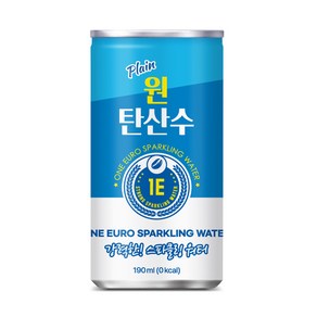 원탄산수 플레인 190ml 박스 초강력 원탄산수, 60개