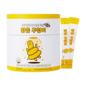 황금구렁이 차전자피 식이섬유 오리지널 대용량 60포, 300g, 1개