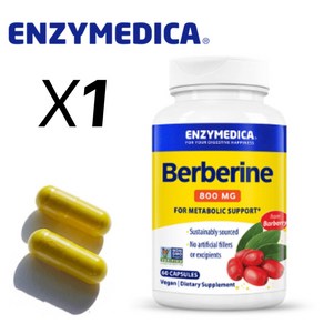 엔자임메디카 베르베린 Berberine 120캡슐 3세트