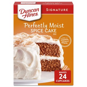 Duncan Hines Signatue Cake Mix Spice 15.25 oz Duncan Hines 시그니처 케이크 믹스 스파이스 15.25온스, 1개, 432g