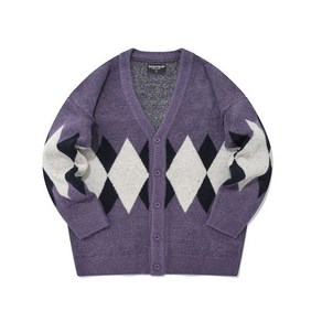 세인트페인 SP DIAMOND JACQUARD CARDIGAN