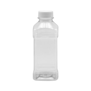 [SSOK] 사각 주스 500ML 1박스 페트병 플라스틱병, 290개, 화이트