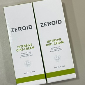 제로이드 인텐시브 오인트 크림 80ml 고보습 악건성 집중 케어 ZEROID, 1개