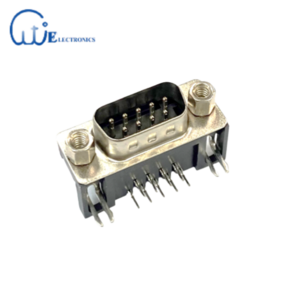 DS1037-09M(숫놈) D-SUB 디서브 콘넥터 2열 PCB용 R/A 9pin, 1개