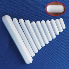 네오디움 자석 실험실용 모델 C PTFE 교반기 믹서 교반 막대 피벗 링 없음 최대 250 화이트 색상 다양한 크기, C6x20mm, C6x20mm