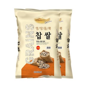 [삼원농산] 찹쌀 20kg (10kg/2개) - 2024년산 햅쌀, 10kg, 1세트