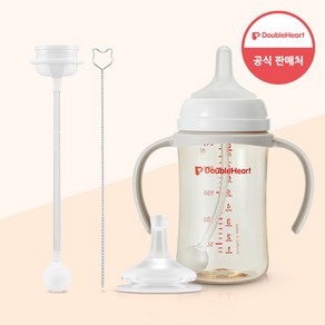 더블하트 이유실감 추빨대&브러시+빨대꼭지+핸들세트, 추빨대&브러시+빨대꼭지 STEP1(6m)+핸들(그레이), 1개