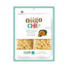 네츄럴코어 올리고칩, 단호박, 250g, 3개