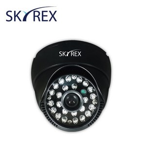 [스카이렉스] 국산 SKY-240DIR 아나로그 2M 돔 카메라, 흰색, 3.6mm