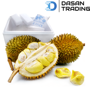 냉동 통 두리안 (frozen durian)