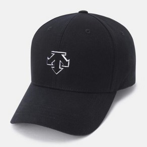 [데상트] M 모자 UQC SP121UCP23-BLK [24SS] 스포츠베이직 코튼 자수 볼캡 / BLK, 상세 설명 참조, FREE, 사이즈:M-L