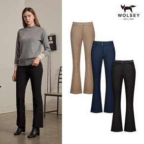 [ 최신상 ][Wolsey] 울시 24FW 여성 기모 본딩 팬츠 3종