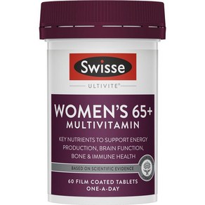 호주 직배송 Swisse Womens Multivitamin 65+ 60 Tablets, 1개, 60정