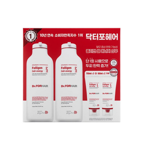 닥터포헤어 폴리젠 셀에너지 샴푸 750ml x 2개 + 100ml x 2개 코스트코