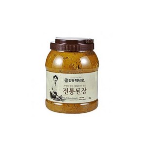 안동제비원 전통된장3kg[32332419], 1개, 3kg