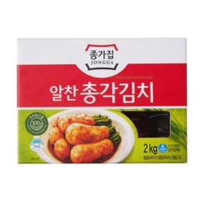 종가집 알찬 총각김치, 1개, 2kg