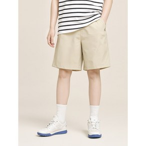 [매장정품] 빈폴 BEANPOLE 키즈 베이직 화섬 반바지 베이지 BI5325U03A