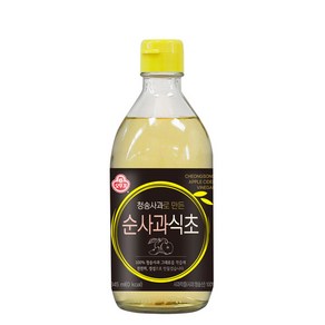 오뚜기 청송사과로 만든 순사과식초, 1개, 345ml