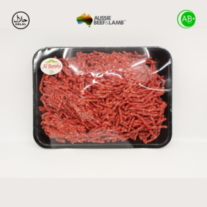 Halal Gound Beef Mince LOW FAT Austalia Al Baaka 호주산 저지방 할랄 소민찌 다진 소고기 (민스), 3개, 500g