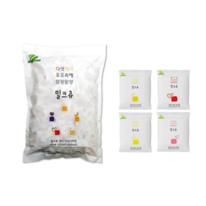 하오리위안 밀크츄 5가지맛 1kg+70g 4가지 맛 약 314개, 1.28kg, 1개