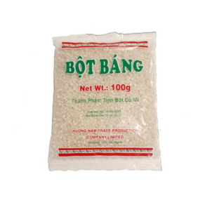 베트남 보트방 BOT BANG 가공전분 타피오카 버블티펄, 5개, 100g