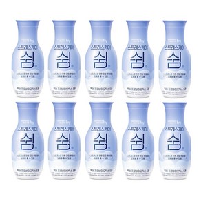 한국야쿠르트 스트레스 케어 쉼 125ml x 10개