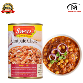 SWAD CHATPATE CHOLE (READY TO EAT)차트파테 촐레 450G(인도 카레), 1개, 450g