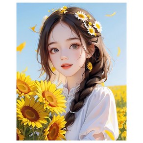서은이네 비즈 보석십자수 캔버스형, 0QW-01 40x50cm, 1개