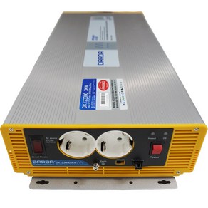 순수정현파 인버터 12V 3000W DK123000 2023년형 다르다 차량용인버터 피앤케이하이테크 정현파 배터리DC12V 국산 정품 안전인증 캠핑카 차박