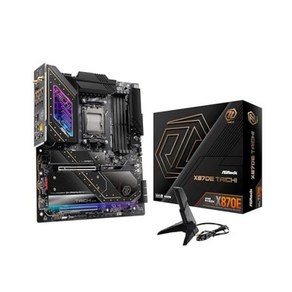 ASRock X870E Taichi AMD Ryzen 9000 CPU (Soket AM5) X870E EATX 마더보드 시리즈 대응 칩셋