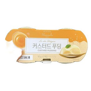 피코크 마몰로 커스터드푸딩, 180g, 1개