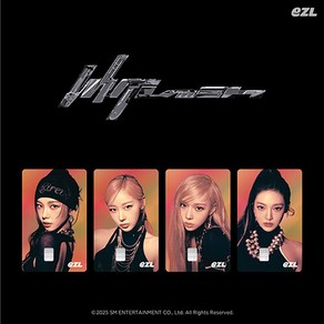 [MD] 에스파 aespa EZL 홀로그램 교통카드 / 교통카드+리플렛+블리스트 / 카리나 윈터 지젤 닝닝