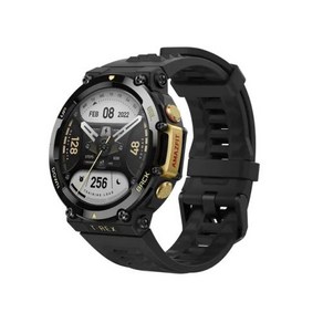 Amazfit T Rex 2 T-Rex 2 야외 GPS 스마트워치 T-Rex 2 150 + 내장 스포츠 모드 스마트 워치 안드로이드 iO, 1) Asto Black Gold - Refubis, 없음, 없음