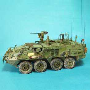 트럼페터 미국 M1135 스트라이커 화생방 정찰 차륜 장갑차 밀리터리 프라모델 1:72, 1개